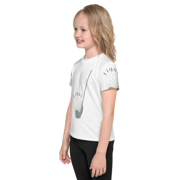 T-shirt col ras du cou enfant logo – Image 3