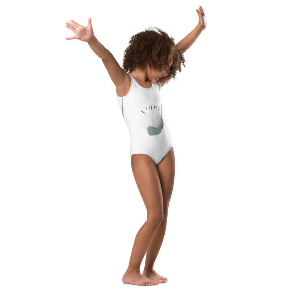 Maillot de Bain Pour Fille, Imprimé logo – Image 2